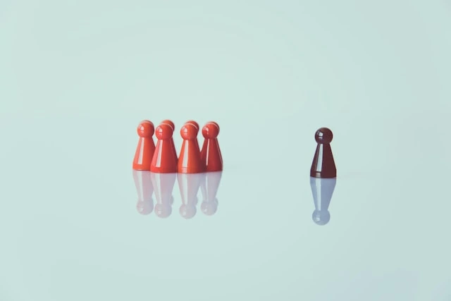 Game pieces symbolizing brand positioning and the foundational elements of your brand